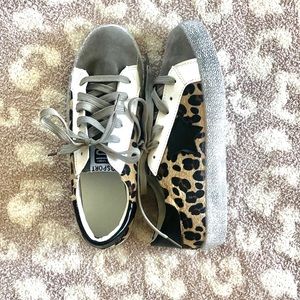 Golden Goose Dupes NEW Leopard and Star Sneakers